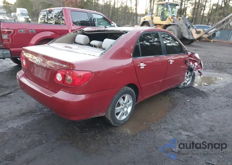 2005 Toyota Corolla Le z USA, uszkodzony, nr VIN 2T1BR30E25C452623